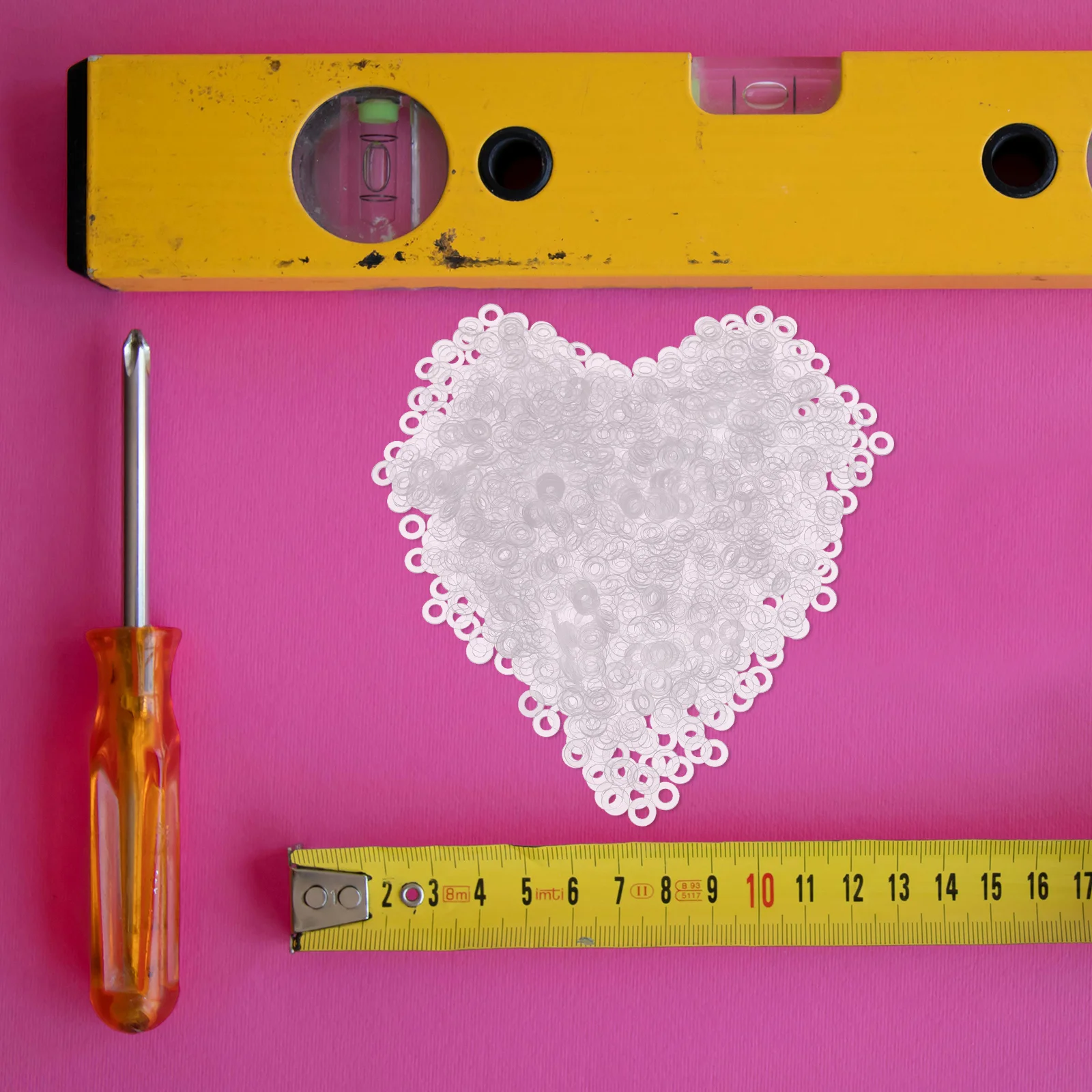 

2000Pcs Plastic Washers for Screws Transparent Round Flat Washer Clear Gasket for Shower Door Handle Replacement Parts