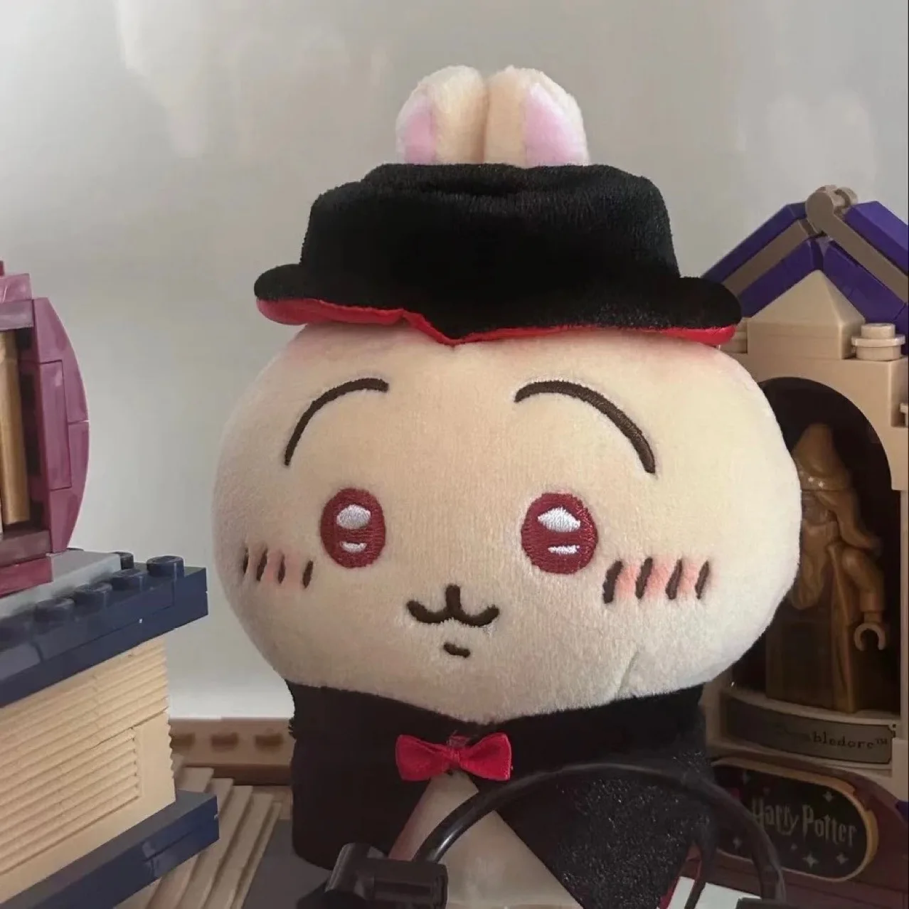 

Usachi Chiikawa Animated Plush Doll Usagi Cute Sucking Halloween Pumpkin Usagi Pendant Baby Pendant Child Friend Gift