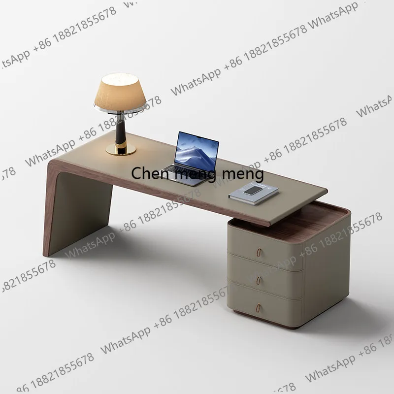 Drawer Executive Office Desk Storage Conference Reception Office Desk Nordic Multifunctional