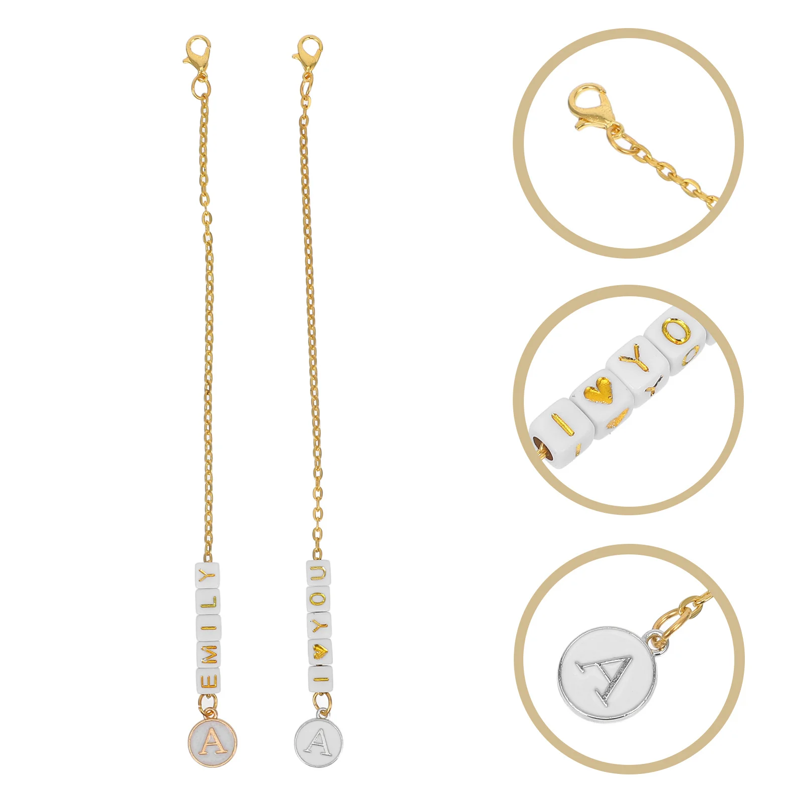 2 pçs carta charme pingente decorativo pendurado copo garrafa acessórios exclusivo carta encantos para mochila