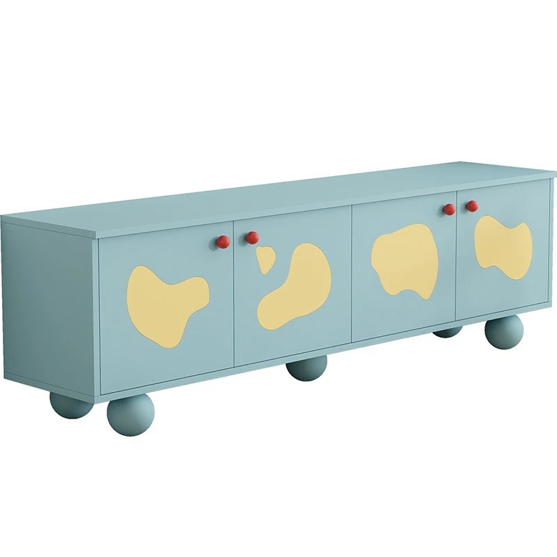 Sea salt cheese storage display cabinet, TV cabinet, living room low cabinet, French cream storage cabinet, dopamine furniture