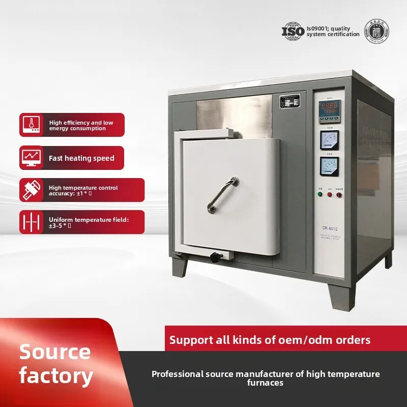 

Муфельная заводская цена Changrui, прямая доставка, большой размер, коробчатая печь сопротивления, металлическое отопление, спекание