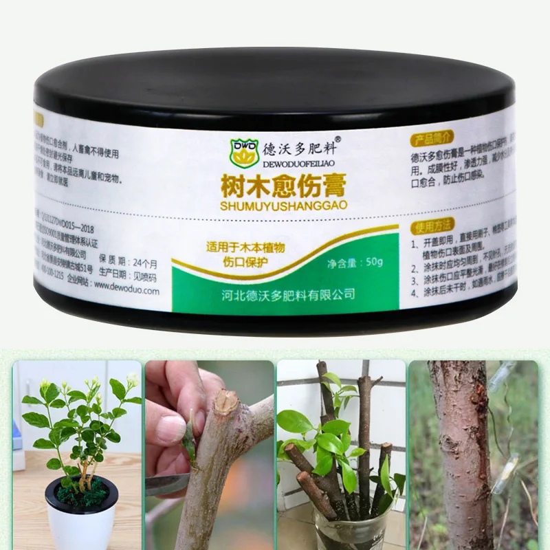 Bonsai Pruning Cutting Paste Compound Tree Sealer Grafting Sealant for Garden Wound Treatment Accessories  Portable 50g Compound