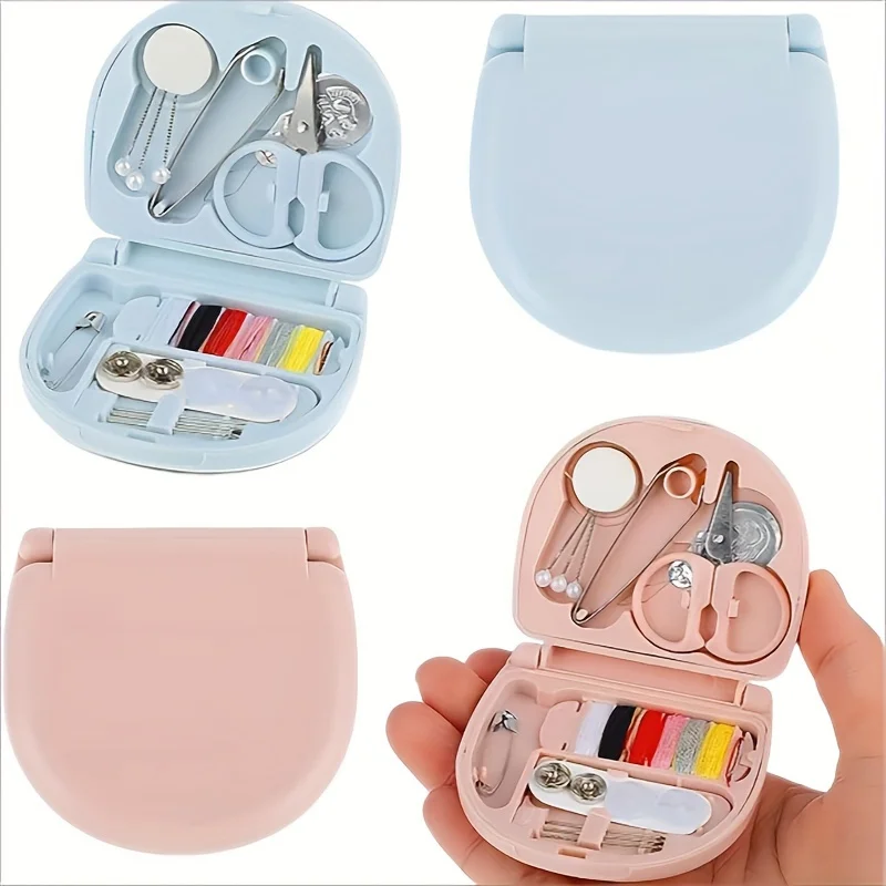 Hot Sale New In 1Pc Mini Portable Travel Home DIY Sewing Box Envios Gratis Para Hombre