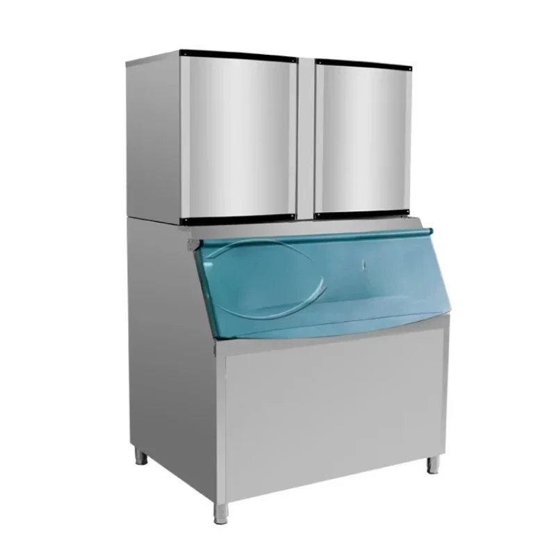 High Capacity Ice Cube Maker Machine for Business Use 1000 Kg per Day Stainless Steel Ice Maker