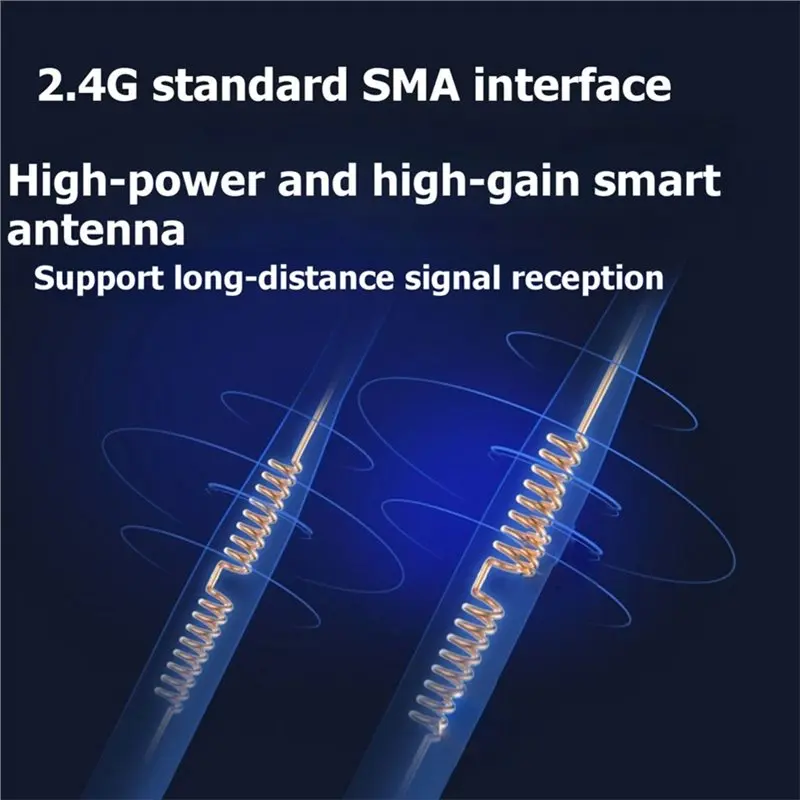 A53M-Wifi 6 286Mbps 2.4G Wireless Network Card USB Adapter AIC8800FC For Win 11 10 Linux PC Laptop