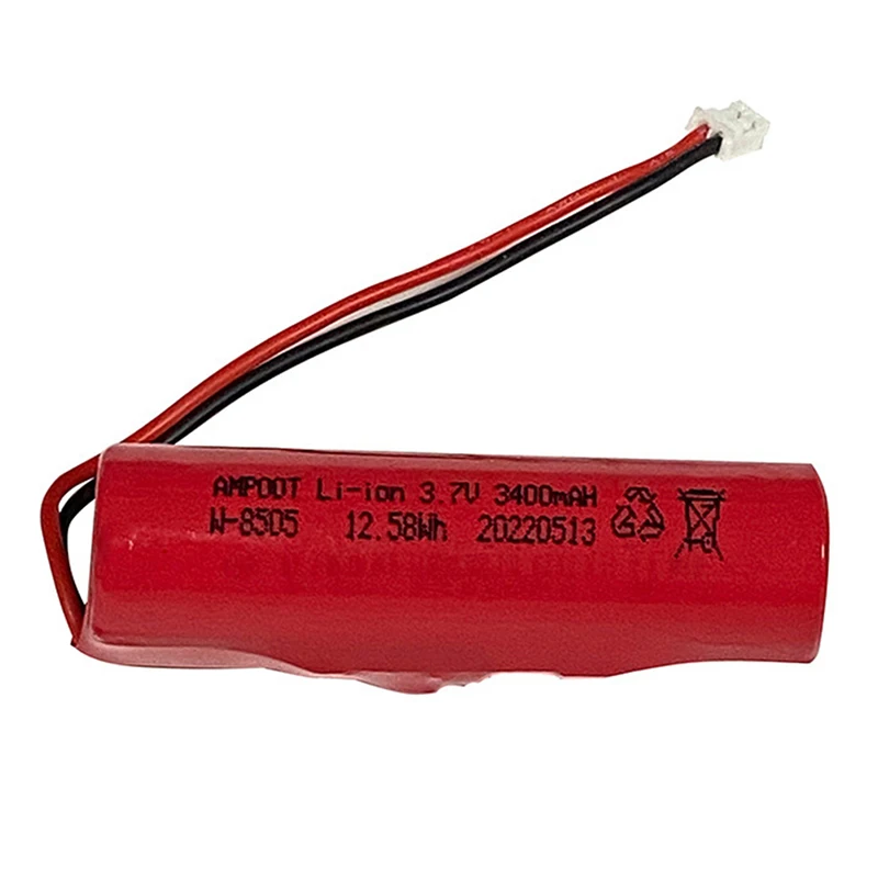 High-Capacity Rechargeable Battery 3.7V 3400mAh For  Cordless Clipper 8148 8591 8504 1919 8509