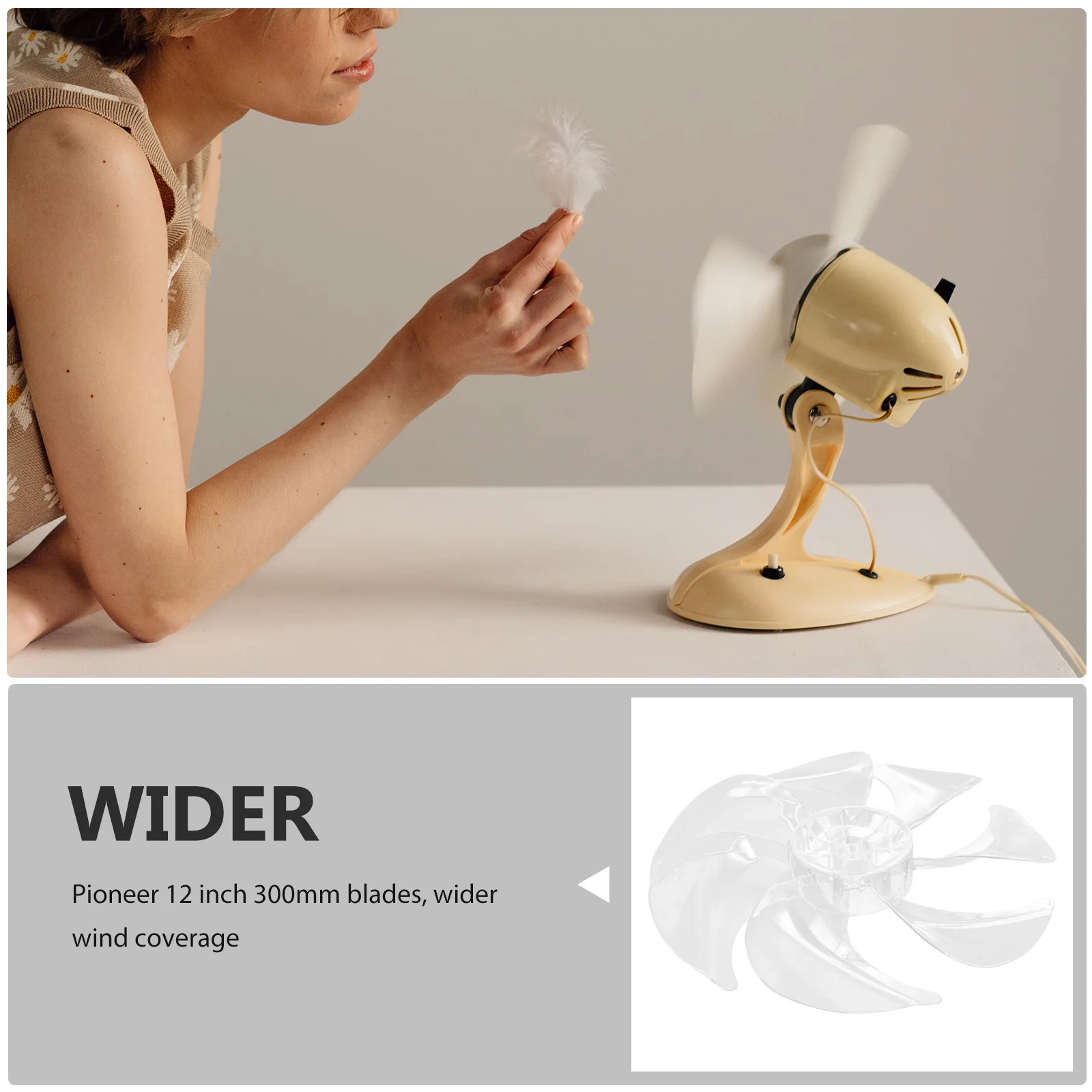 

Electric Fan Blade Replacement Plastic for Table Stand Floor Fan Accessories