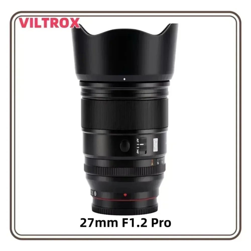 

Широкоугольный объектив Viltrox 27 мм F1.2 Pro AF APS-C с автофокусом для Nikon Z30 Z50 Sony E ZVE10 Fujifilm XF XT30 XS20 27 1.2