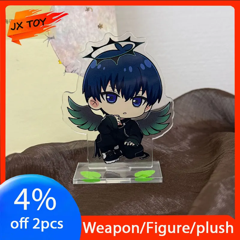 

JX TOY Anime Blue Lock Angels Vs. Devils Acrylic Stand Angel Reo Mikage Statue Nagi Demon Q Doll Sae Itoshi Figure Rin Decor