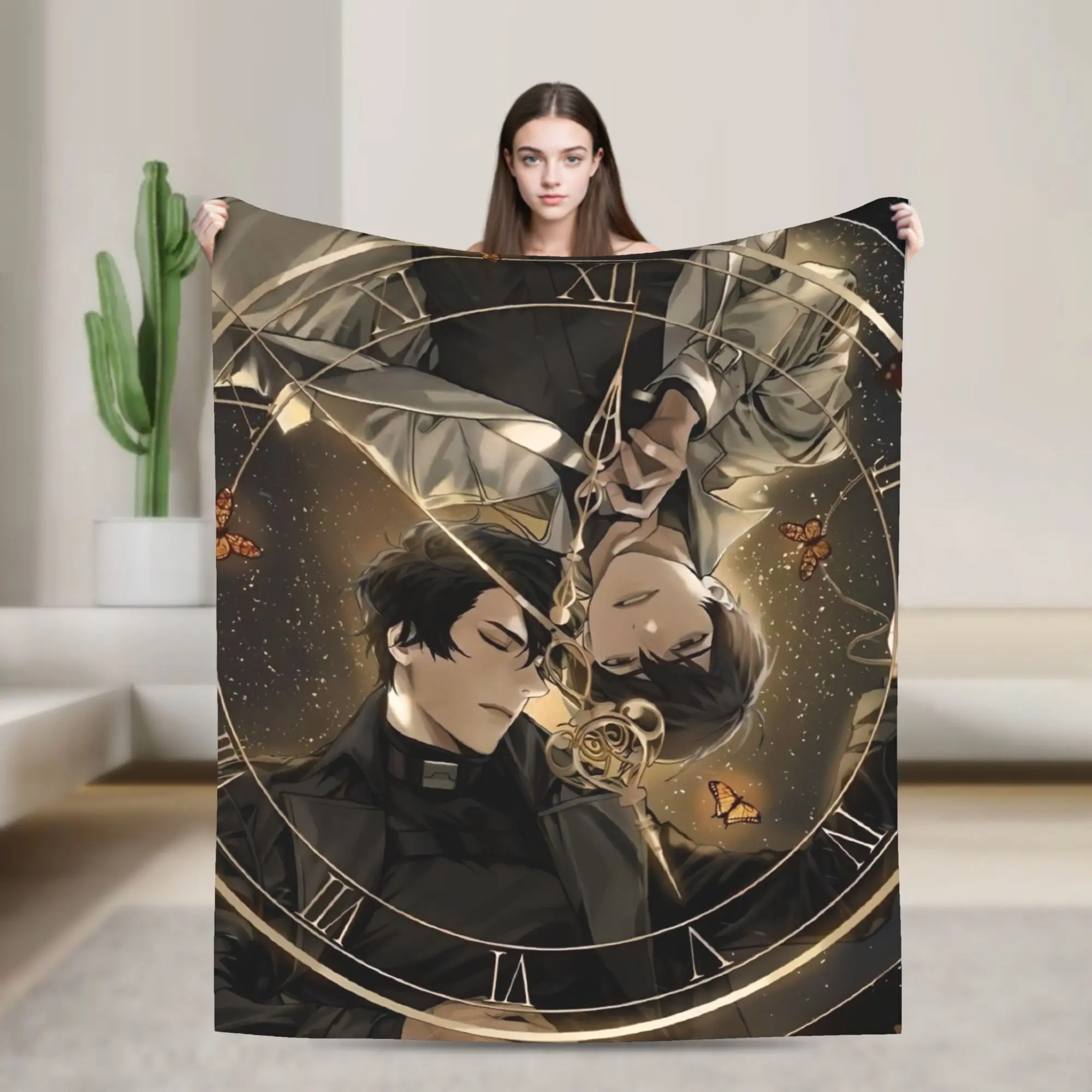 

Novel Omniscient Reader Viewpoint Merch Blanket Warm Cozy Fluffy Throw Blankets for Living Room Inches Multiple Sizes Bedspread