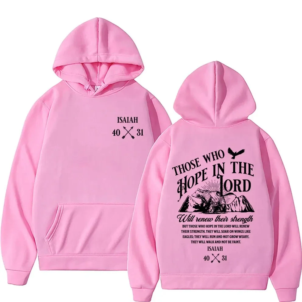 Men Women\'s Clothing Fashion High Street Sweatshirts Autumn/Winter Fleece Warm Hoodie Y2K Christian Jesus Letters Print Hoodies