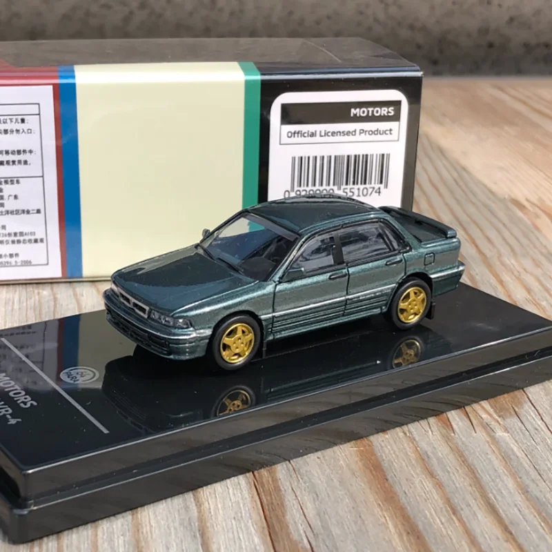 Section 1/64 Galant VR4 Alloy Sports Car Model Desktop Collection Static Display Souvenir Toy Unique Gift