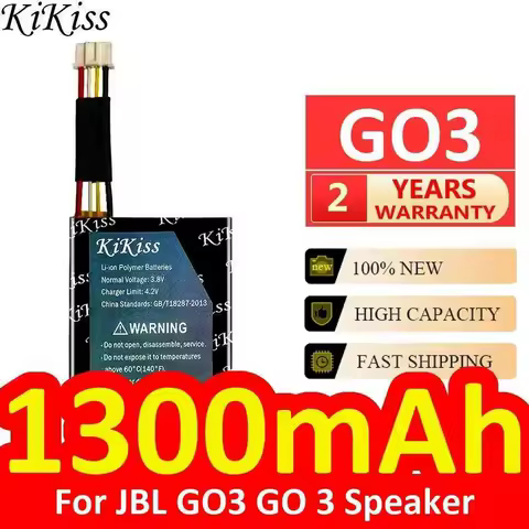 Environmentally Friendly 1300Mah For Jbl GO 3 Speaker Portable Bluetooth Battery GO3
