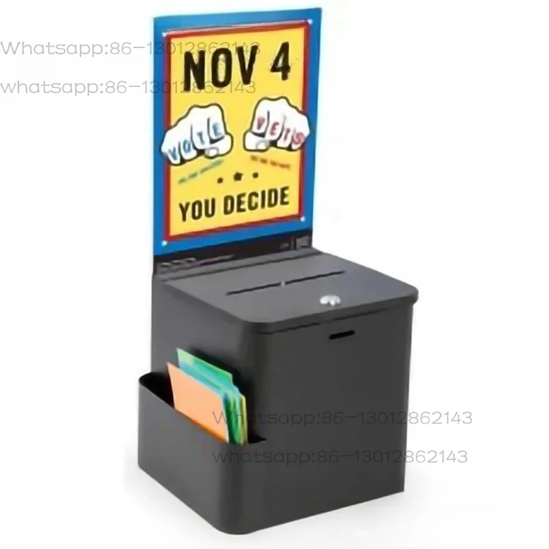 Iron Ballot Box, Letter Suggestion  Donation Suggestion Box.