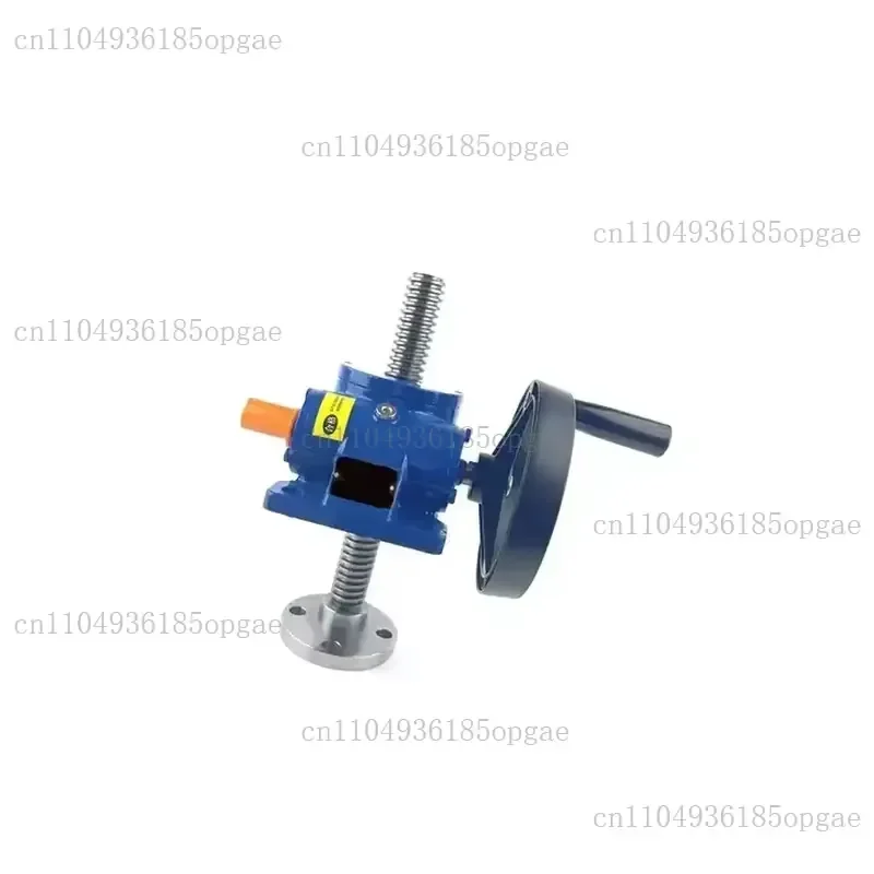 series translational worm gear reducer screw lift linear screw lift input speed 750-1500 Rpm, output speed