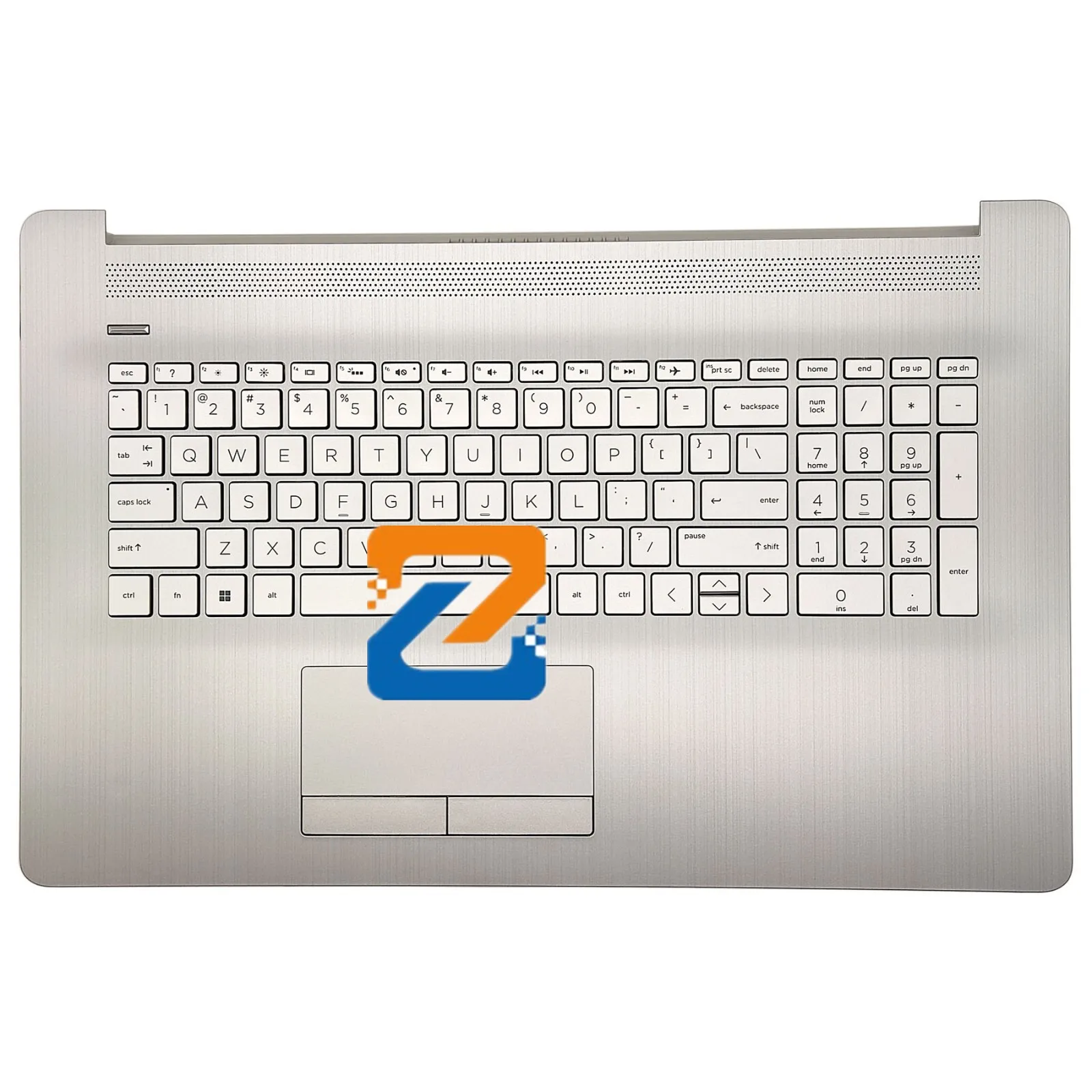 كمبيوتر محمول Palmrest لوحة اللمس الخلفية لوحة المفاتيح ل 17BY 17-by2053cl 17Z-CA C shell L92787-001