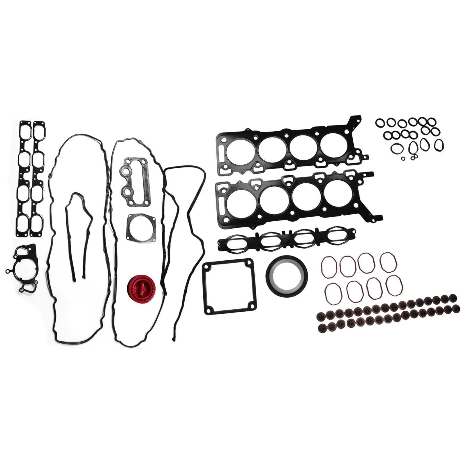 ZOOMKEY FOR Range Rover Sport 05-09 supercharged 4.2L ENGINE HEAD COVER GASKET SET LR006635