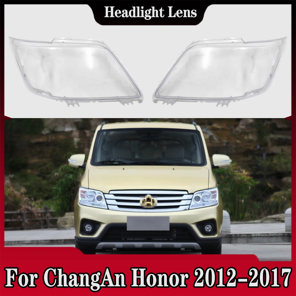 

For ChangAn Honor 2012 2013 2014 2015 2016 2017 Front Headlight Cover Shade Lampshade Lens Headlamp Shell Plexiglass