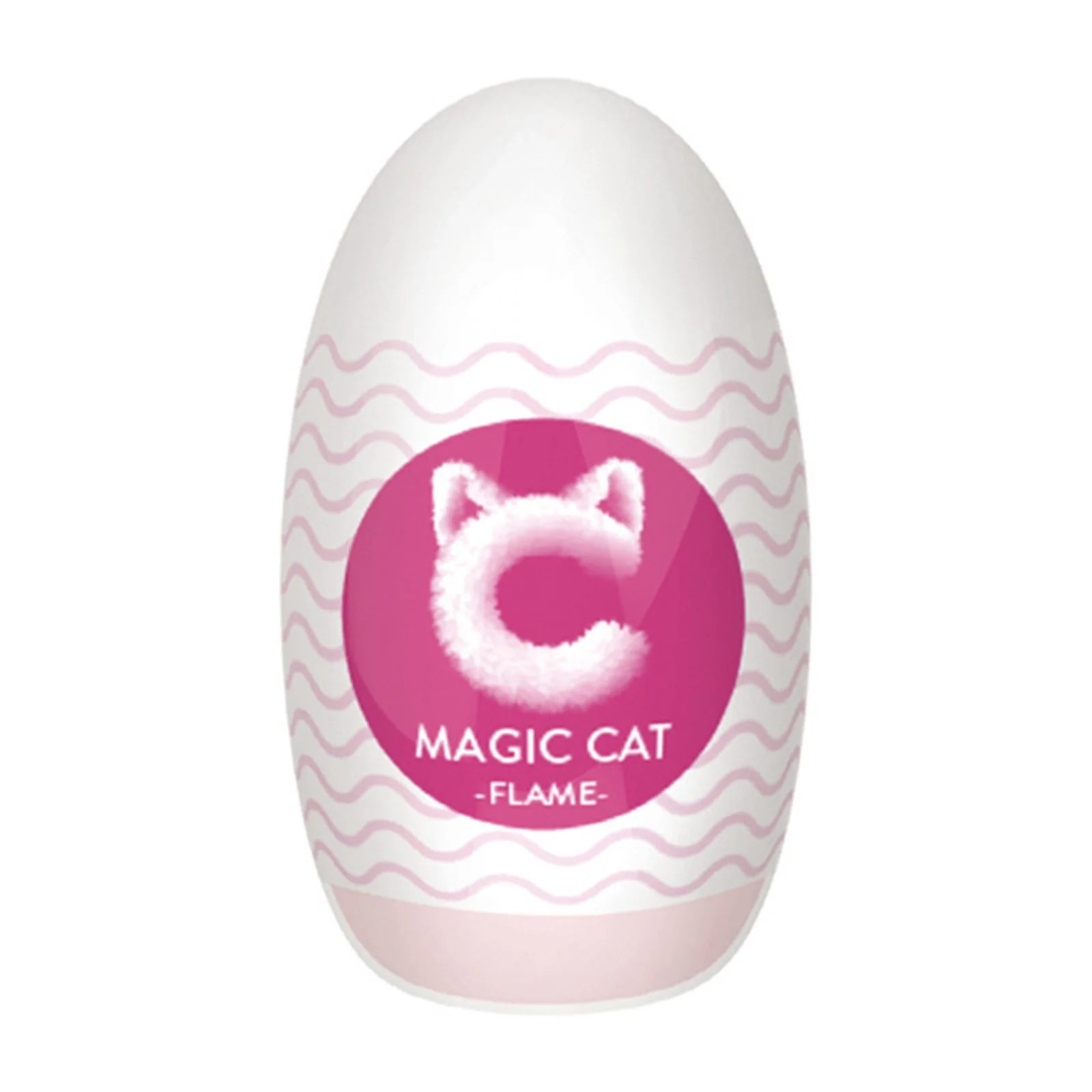 Mini Cat Designed Portable Silicone Massage Sleeve Lightweight Ultra Stretch Material Raised Rib Inner Wall Compact