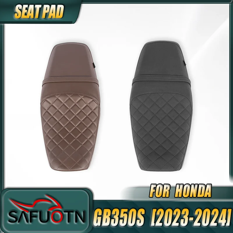 

One-Piece Saddle Pad For Honda GB350S 2023-2024 Front Rear Seat Cushion Motorcycle Seat Cushion Comfort Upgrade