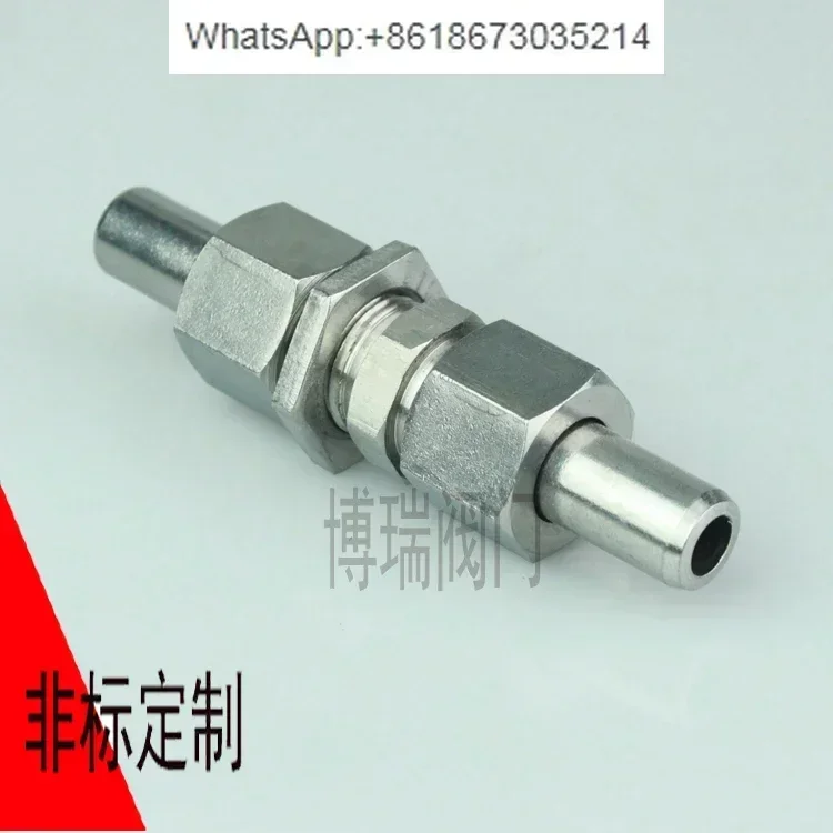 Welded Door Through Pipe Fittings JB974-77 Hydraulic Iron Fittings, Through Plate, Carbon Steel Fittings High Pressure