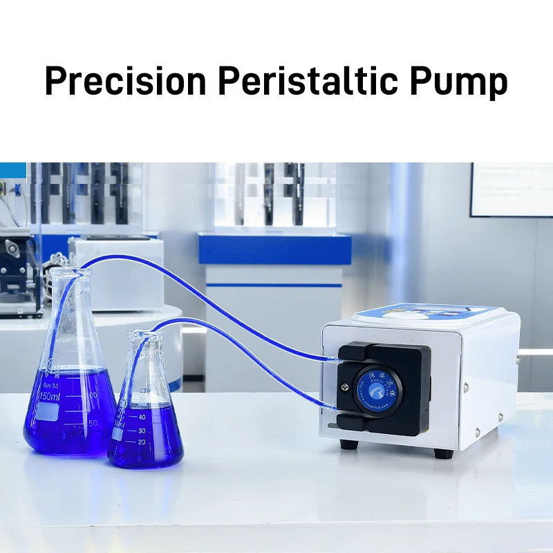 

LM60B Mini Peristaltic Pump Adjustable Speed 110-240V Power Supply For Lab Equipment And Supplies