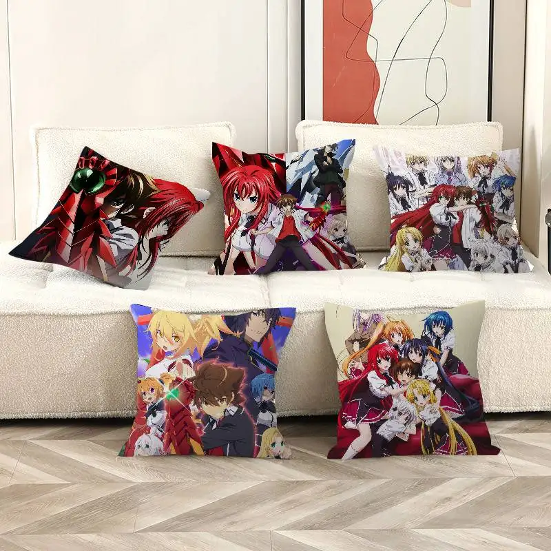 High S-School DxD anime Pillow Anime Pillow Sofa Bed Head Pillow Cover Cushion Cover 45x45 cm Fashion
