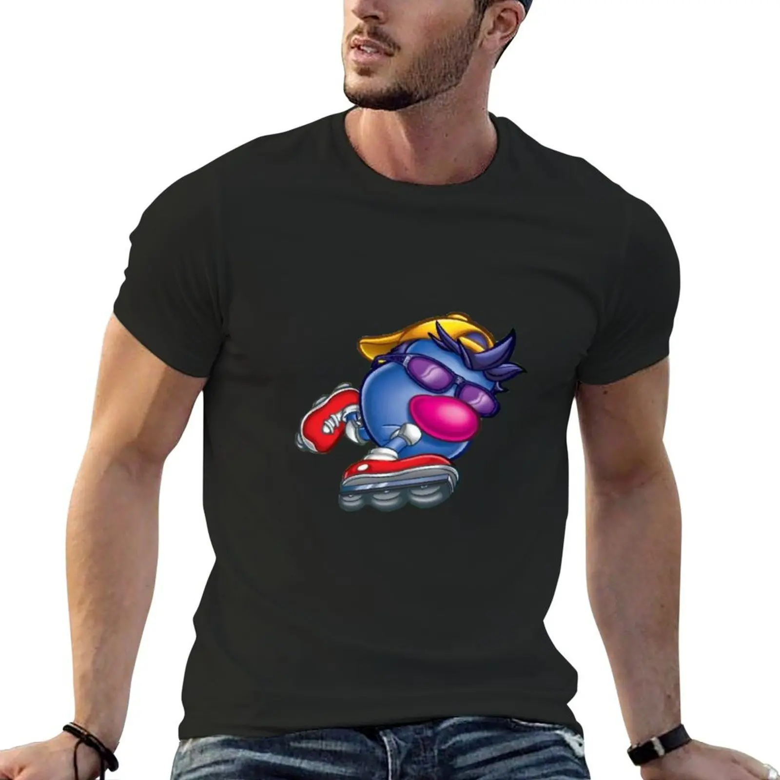 ZOOMBINIS ROLLER BLADES T-Shirt graphic t shirt vintage sublime blacks graphic shirts mens graphic t-shirts anime