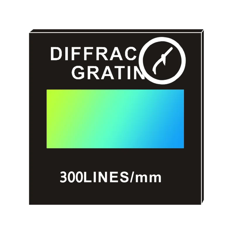 300-Line Orthogonal Grating 2D Teaching Demonstration Optical Instrument DIY Spectroscopic Holography Research