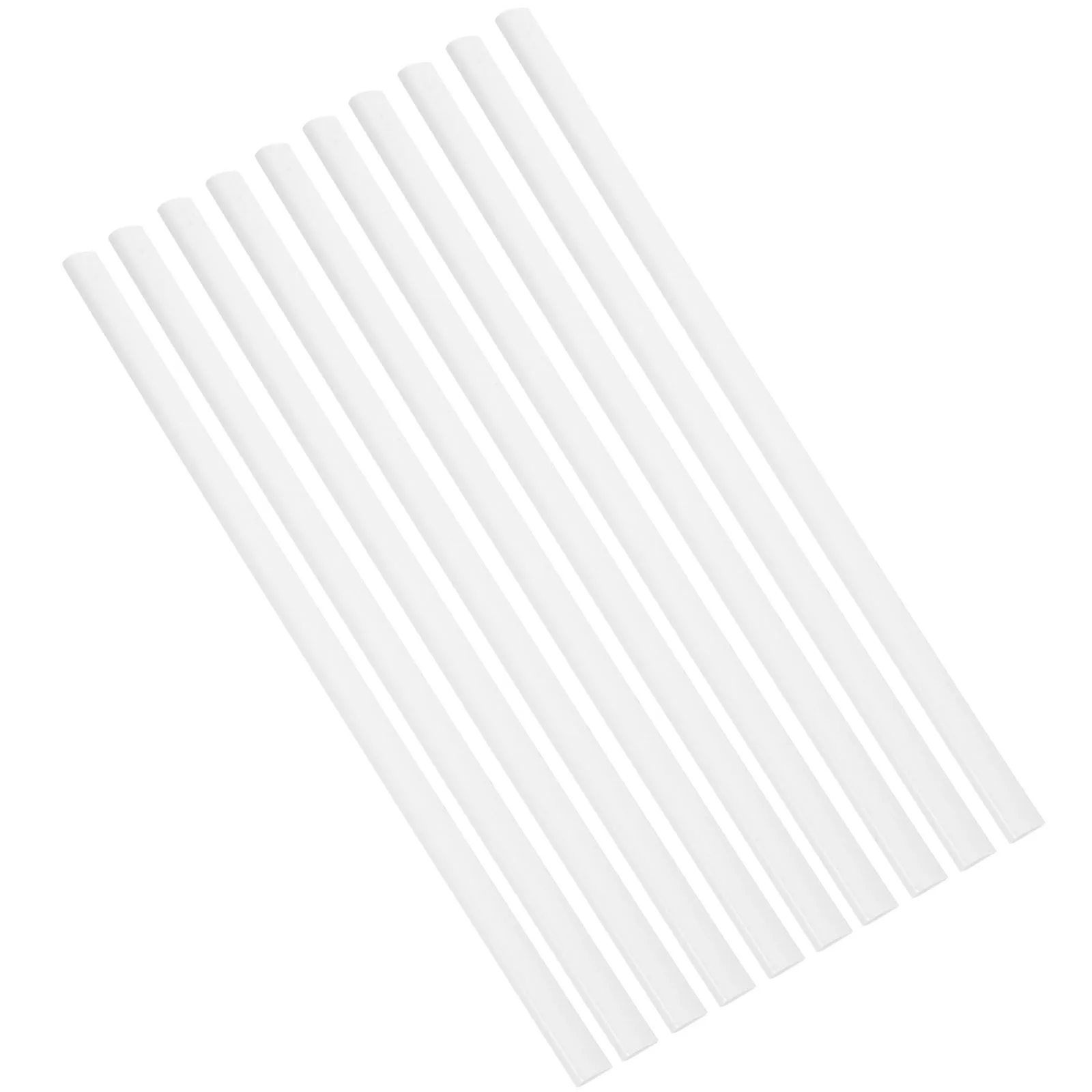 10Pcs Binding Bars for Book Slide Binders Plastic Spine Clips Transparent Document Folder Secure Loose Leaf Pages for School