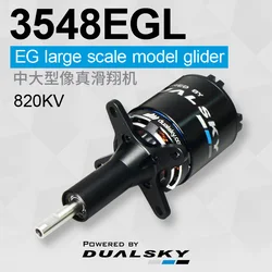 Dualsky XM3548EGL motore Brushless ad alta efficienza serie EGL Outrunner con estensione anteriore del motore (MFE G2) per alianti su larga scala