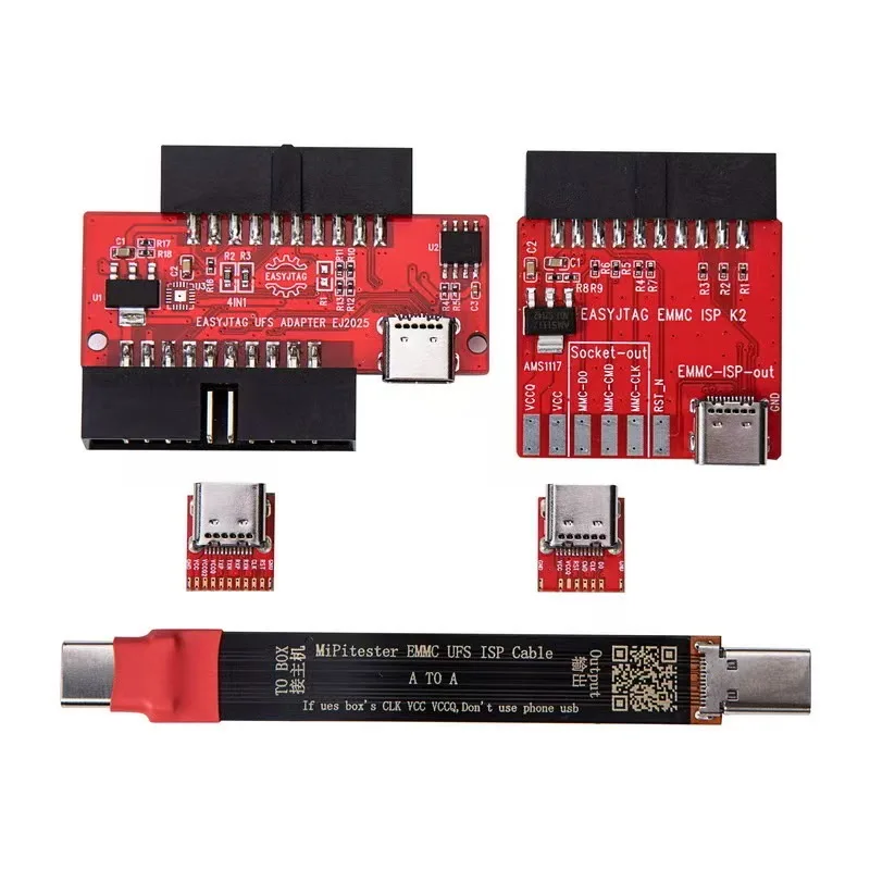 MIPI Easy jtag EMMC UFS ISP Kit Including encryption chip U2