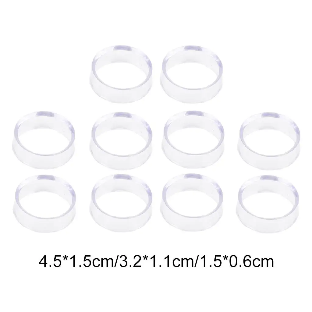 10x Pedestal Crystal Ball Small Collectibles Glass Stone Quartz Mineral Easel Supporting Base Display Stand Sphere Holder Decor