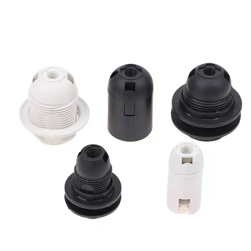 Led Light Bulb Lamp Base Head Power Holder AC Lampholder E14 E27 M10 Socket Electric Pendant Socket Screw Lamp Shade Converter view 5