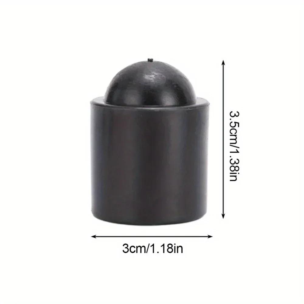 5/10PCS Billiard Cue Bottom Protector Cover, Pool Cue Stick Rod Protector Snooker Billiards Accessories