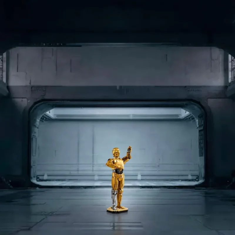 1138 piezas C3PO, bloques de construcción, juguetes educativos creativos, decoraciones MOC, regalos de Navidad para amigos