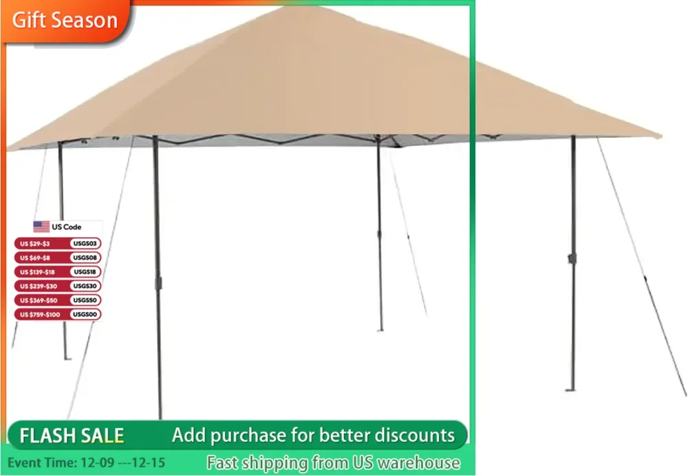 Custom Fit Replacement Canopy Top Cover Compatible   13x13 Single Tier Tent - Upgraded Performance