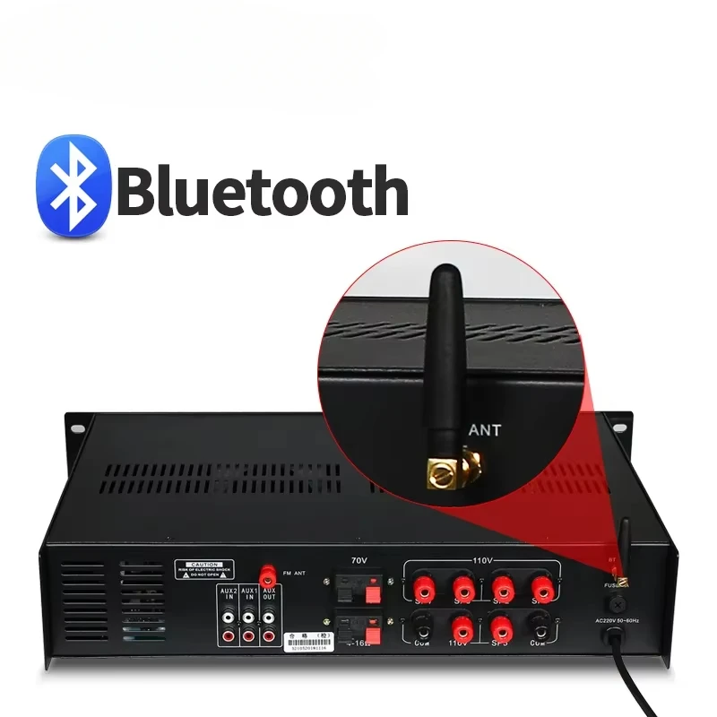 HT-3.6AT HiFi Power Amplifier 5 Zone Volume Control Switch Box For Stereo Home Theatre System