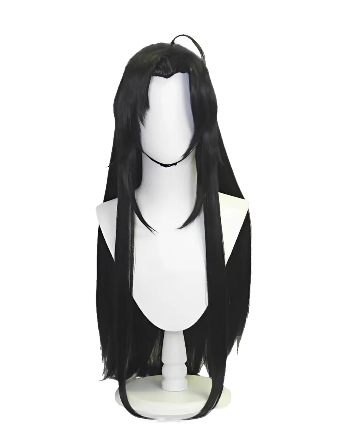 

Парики MDZS для Yiling Patriarch Wei Wuxian, парик для косплея, длинный черный синтетический парик для Хэллоуина для костюмированной вечеринки