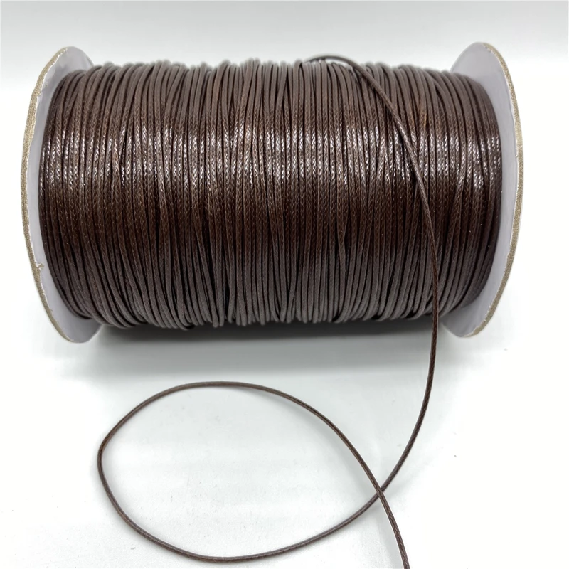 Waxed Cord Rope PU Leather Thread