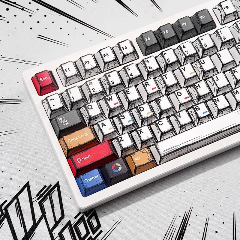teclas-coloridas-estilo-quadrinhos-com-luz-mista-altura-original-de-fabrica-conjunto-de-109-teclas-estilo-classico-minimalista-decoracao-de-teclas-para-maquina