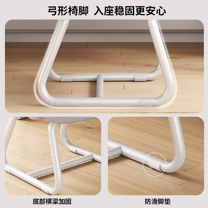 @ Nordic Creative Computer Chairs Modern Simple Comfortable Desk Chairs with Backrest Meeting Armrest Office Furniture Silla