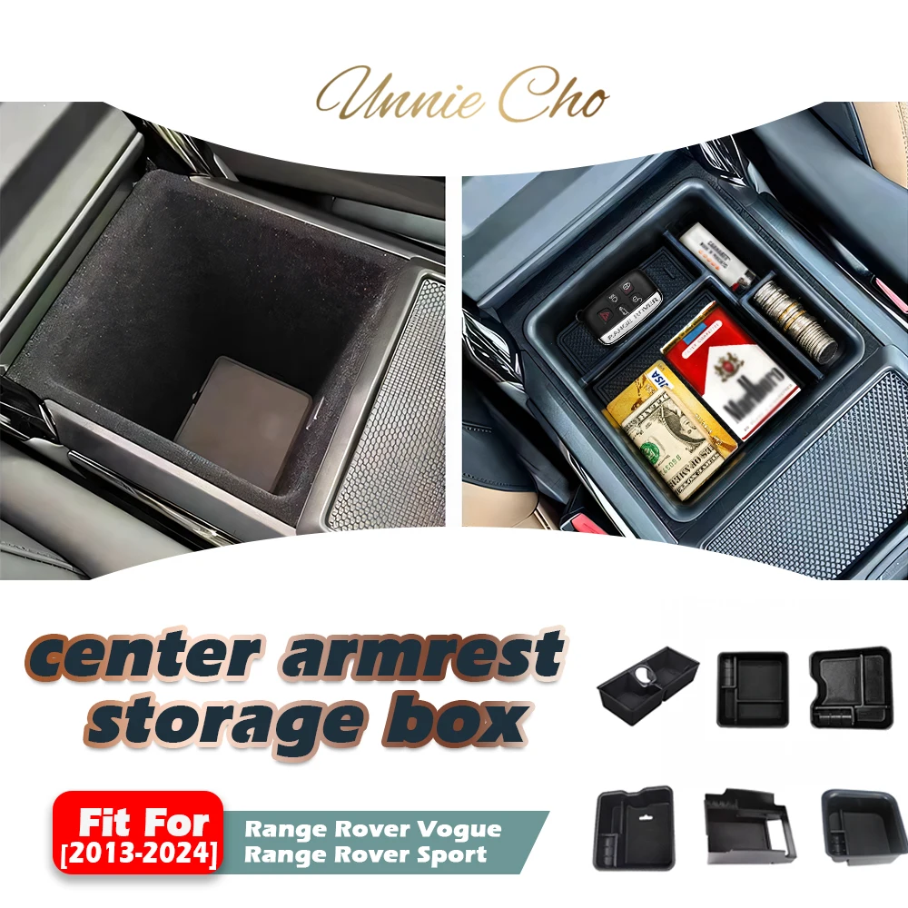 

For Range Rover Storage Supplies Armrest Organizer for Range Rover Vouge Sport Center Console Storage Box for Tidy Neat Space