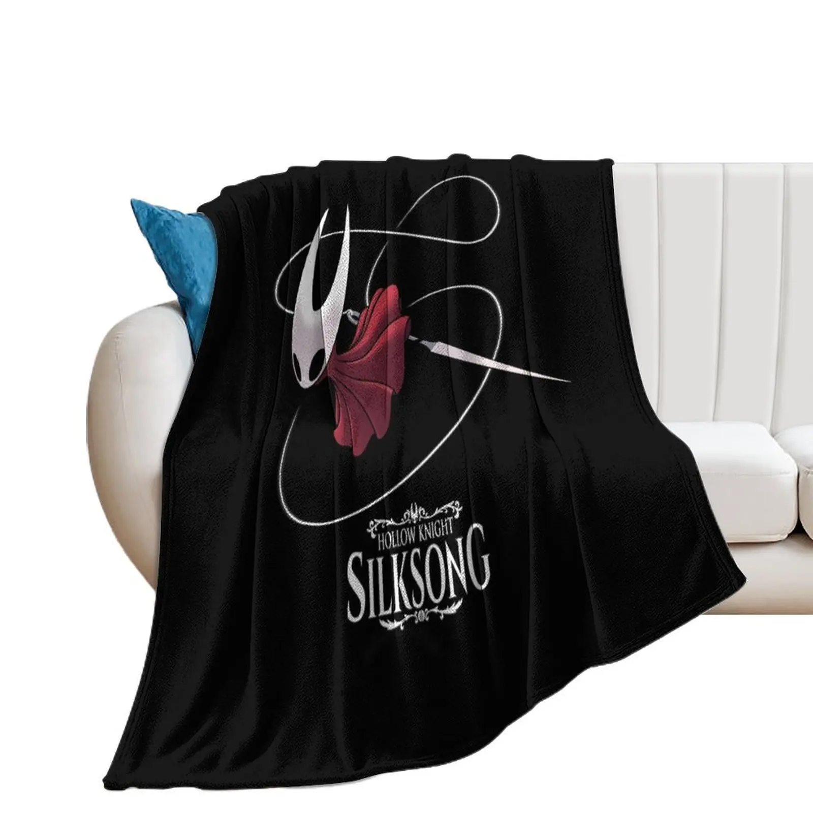 Hollow Knight: Silksong Throw Blanket christmas gifts Custom Retros Blankets