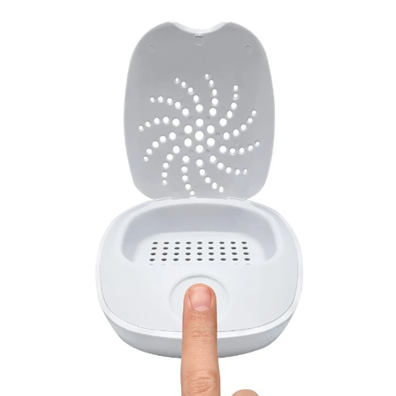 1PC New Electric USB UV Drying Box Headphone Dehumidifier Moisture Proof Hearing Aid UV Dryer CaseDrying Box Hot sale