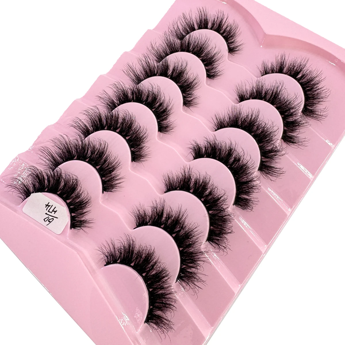 HBZGTLAD 7 Paar Wimpern 3D Nerzwimpern Dick & Flauschig Weiche Wimpernverlängerung Natürliche Falsche Wimpern Make-up Nerzwimpern – Detail 5
