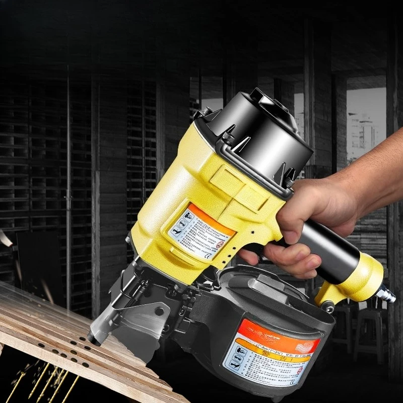 

Pneumatic nail gun, woodworking nail gun machine, cable wooden tray nail gun