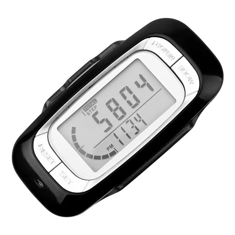 Pedometer for Walking,Screen Pedometer with Clip and Lanyard Simple Walking Step Counter Accurate 3D Pedometer