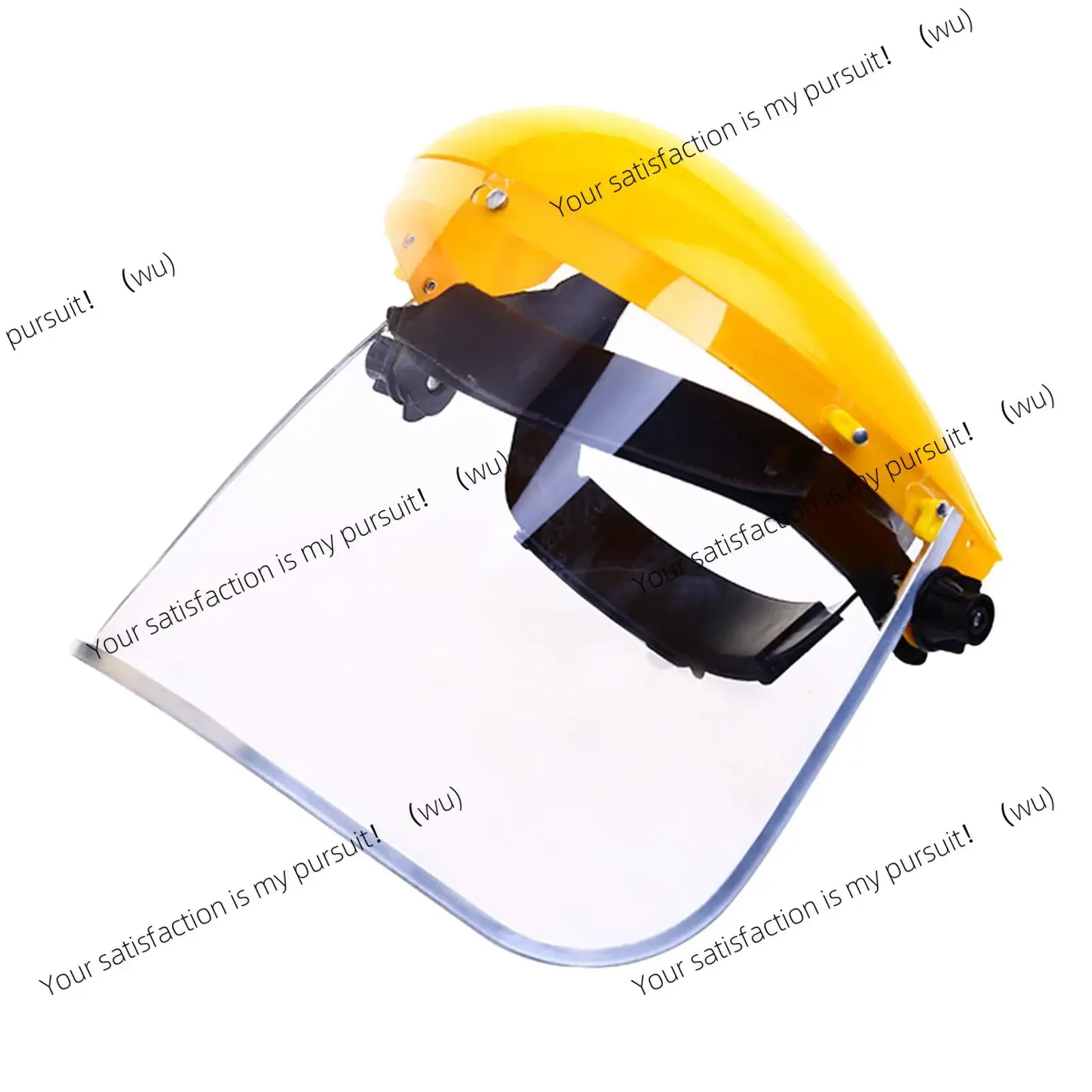 DIY Replacement Face Shield and Bracket for Full Brim Hard Hats Universal Trimming Garden Logging Protector PVC Visor Accessory